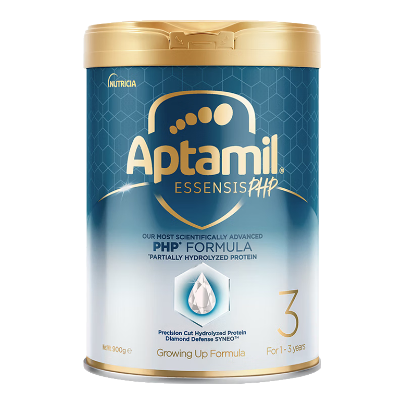 Aptamil - 爱他美Aptamil奇迹白罐适度水解婴幼儿配方益生菌低敏奶粉900g 3段