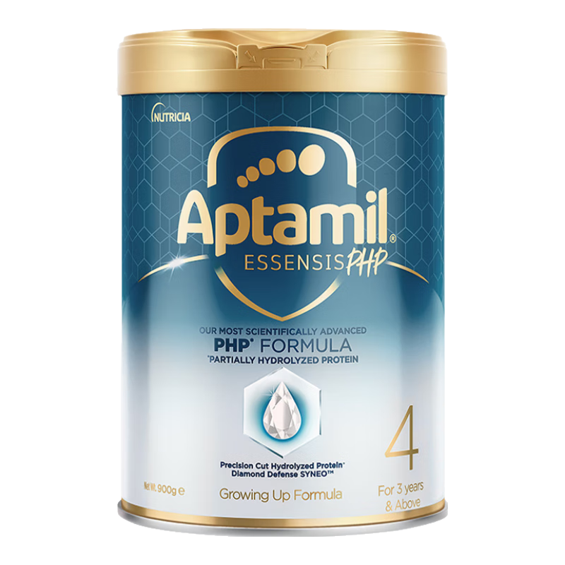 Aptamil - 爱他美Aptamil奇迹白罐适度水解婴幼儿配方益生菌低敏奶粉900g 4段